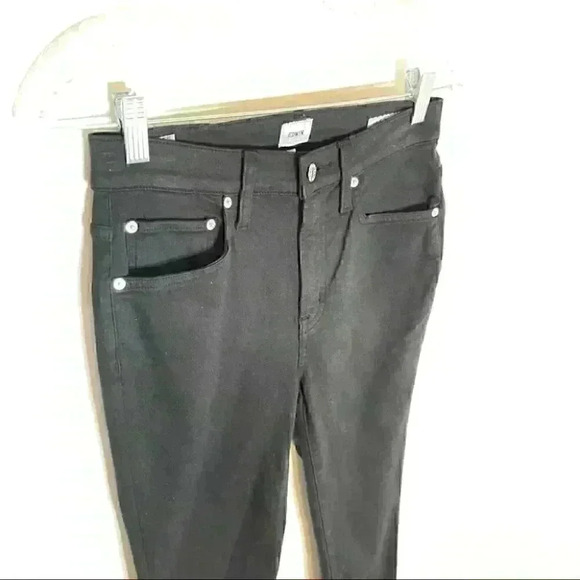 NWT Edwin Candice High Rise Skinny Jeans in Black - Picture 7 of 9